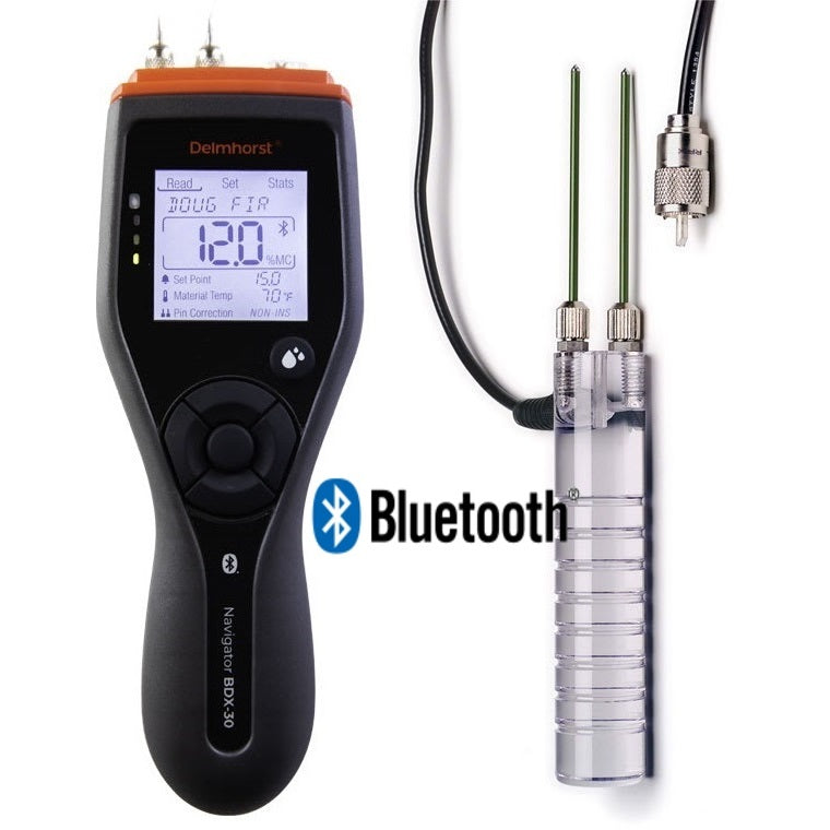 Delmhorst BDX-30 Moisture Meter Behind the Wall Package
