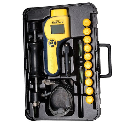 Delmhorst TotalCheck 3 in 1 Moisture Meter Thermohygrometer Flooring Package
