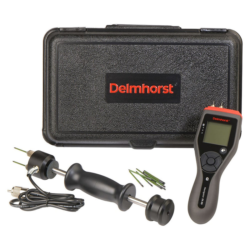 Delmhorst JX-30 Moisture Meter (Inc Carrying Case) & 26-ES Hammer Electrode