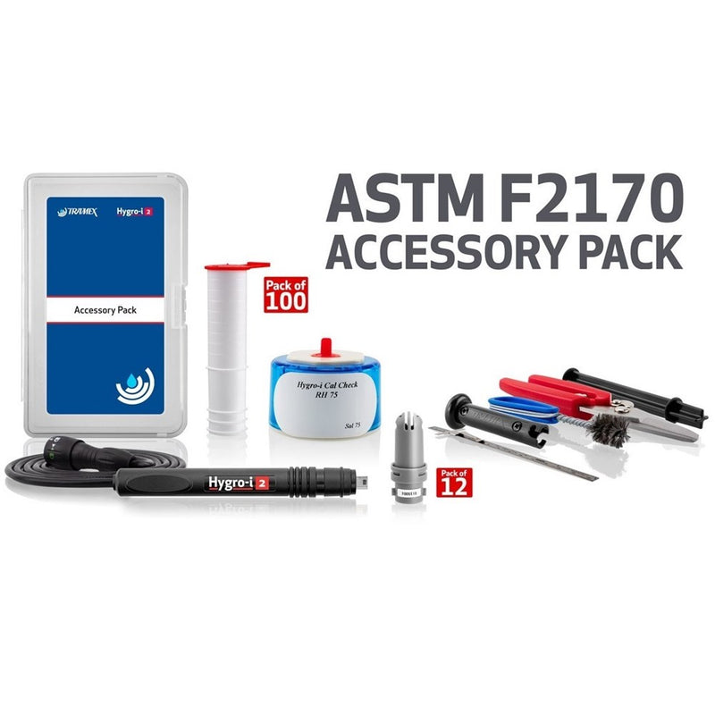 Tramex ASTM F2170 Accessory Pack for CMEX5 & DL-RHTX [HIPP12, RHIE2B, HI-ACC, SAL75 & RHHL100]