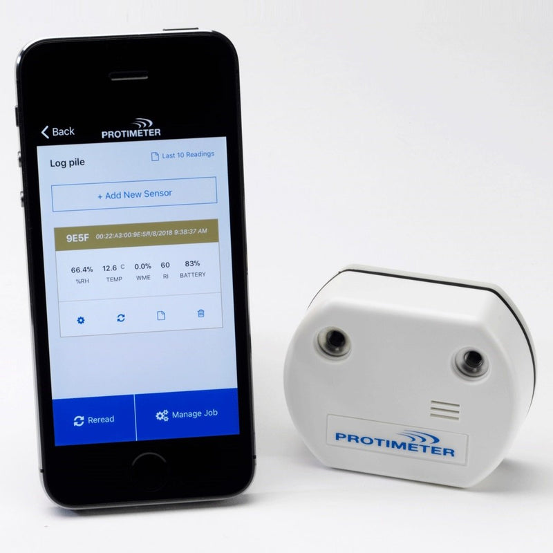 Protimeter BLE Temperature, RH & Moisture Content Bluetooth Data Logger 20 Pack