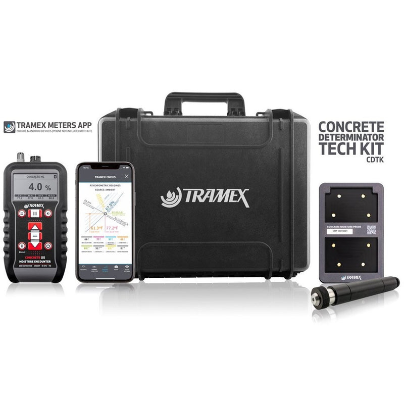 Tramex CDTK Concrete Determinator Technicians Kit
