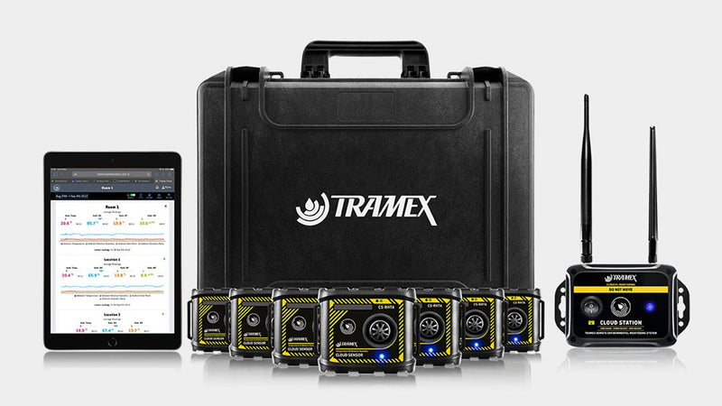 Tramex TREMS 10 Remote Monitoring Kit with 10 Ambient Sensors