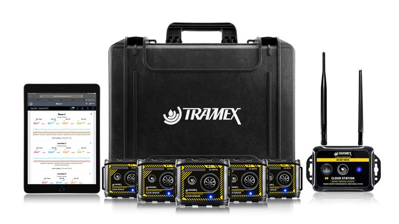 Tramex TREMS 5 Remote Monitoring Kit with 5 Ambient Sensors